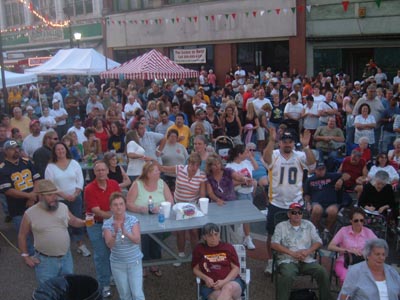 Scene from the West Virginia Italian Heritage Festival